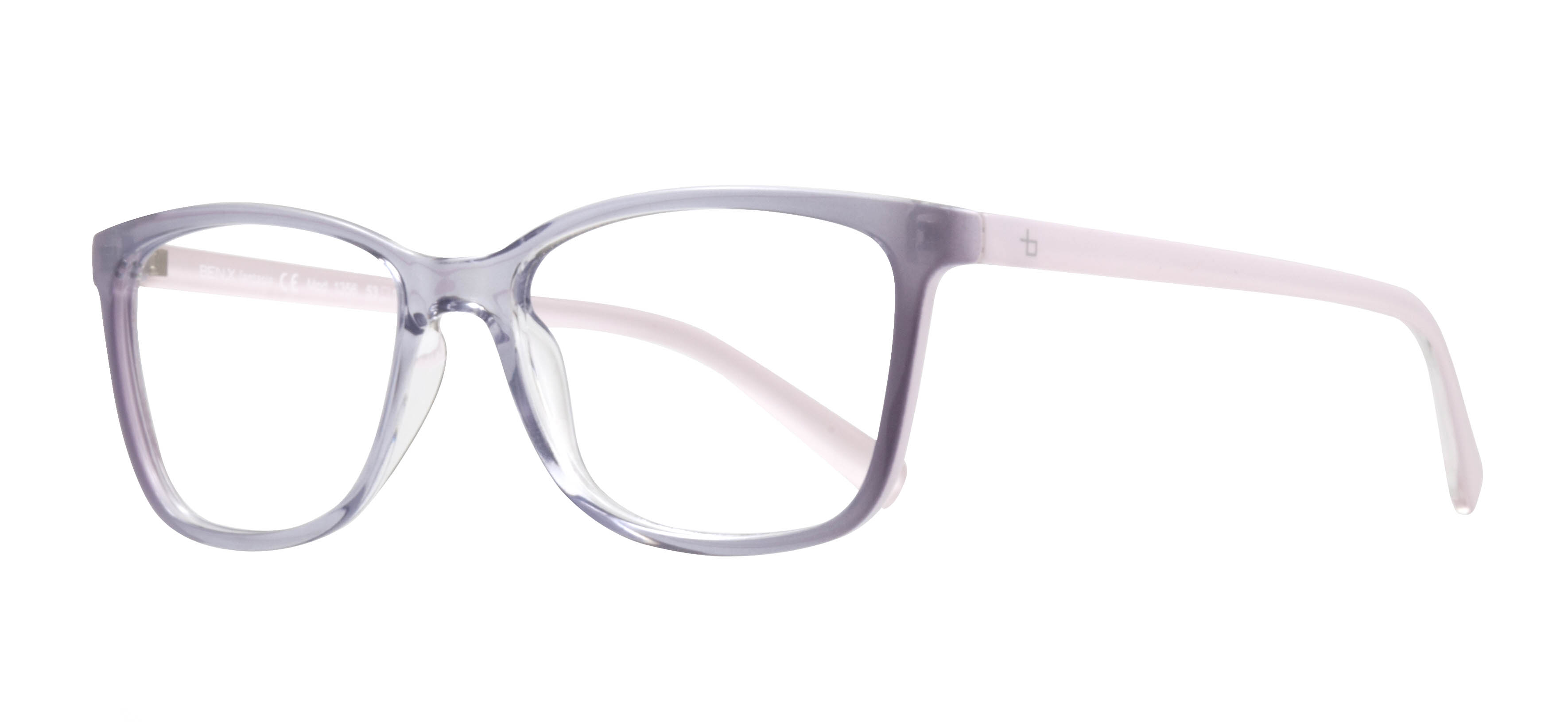 BENX FANTASIA Eyeglasses Teenage Woman Rectangular Full-Rimmed Grilamid (TR90) Unfiltered BXFNTS 1356-C.04